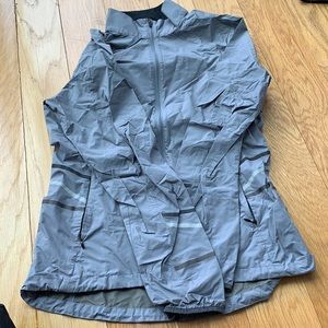 Grey Wind/Water proof GORE running jacket